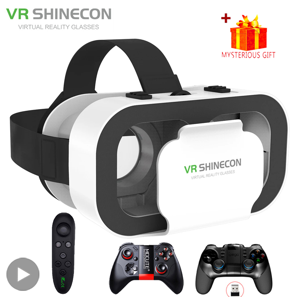Vr Headset Pc - Shinecon 3D VR-bril Virtual Reality Viar-bril