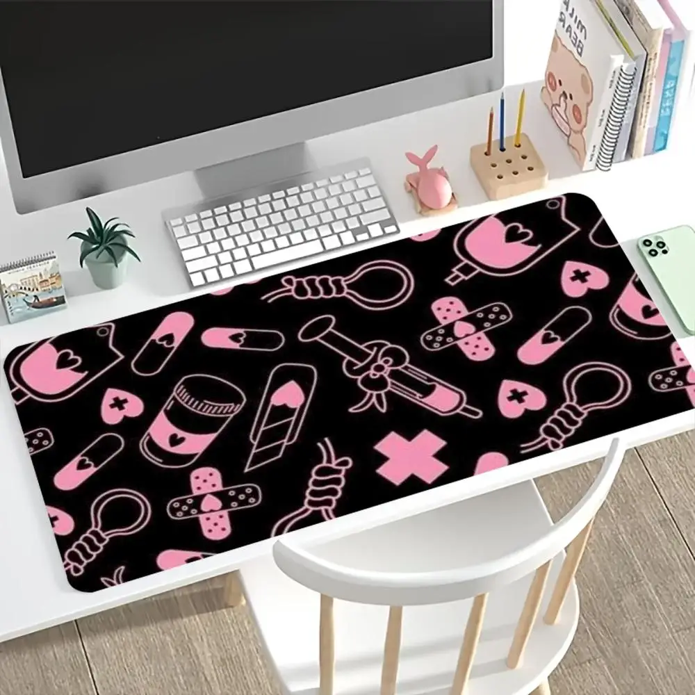 Kawaii roze medisch patroon ga - Pc Gaming Pink recensie en prijs