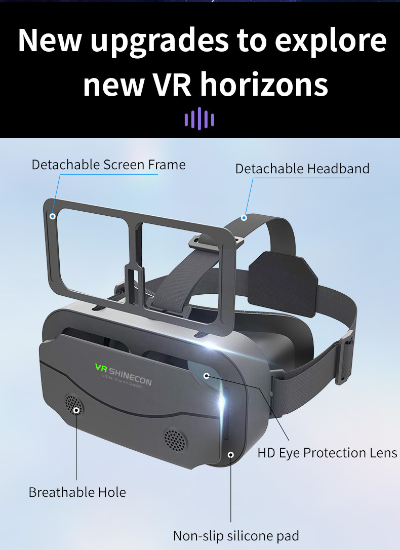 SHINECON 3D Helm VR Bril 3D Br - Vr Headset Pc recensie en prijs