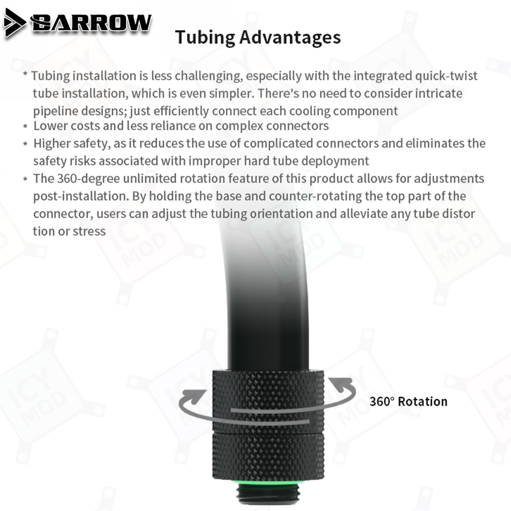 Barrow AIO EPDM Zachte Buis G1 - Pc Water Cooling recensie en prijs