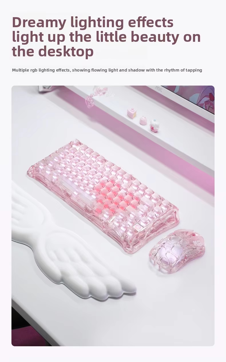 K1 LITE JELLY PINK Mechanisch  - Pc Gaming Pink recensie en prijs